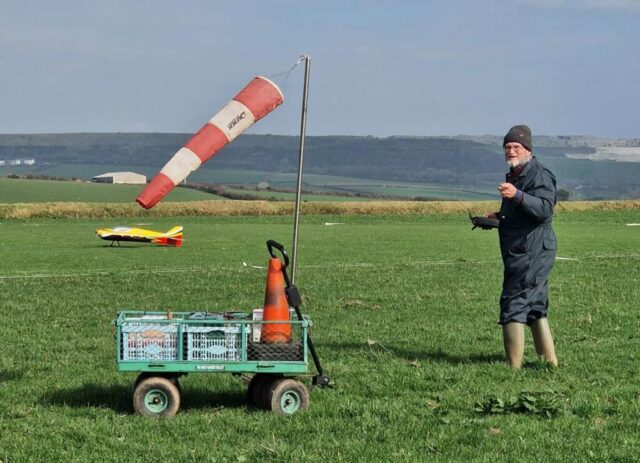 Pilot at Truro and district model flying club