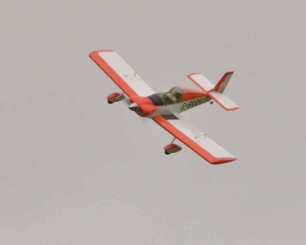 Colibri in flight Model plane flying at Truro model flying club